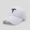 ボールキャップカーテスラファッション刺繍用野球帽子高品質の男性レーススナップバックサンハットアウトドアスポーツランニングゴルフユニセックスYQ231012