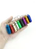 Storage Bags 10pcs Portable Metal Case Mini Box Containers With Key Rings Travel First-Aid Bottle Jars