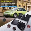 Golvmattor mattor bilgolvmatta för Volkswagen New Beetle 1998 ~ 2011 Waterproof Tapetes Para Automovil Car Mats Golv Tapis Voiture Car Accessories Q231012