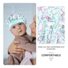 Bonnets de douche 4 pièces, bonnet en Satin, chapeau de couchage Portable pour enfants, chapeaux confortables pour enfants, belle douche 231012