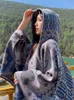 Halsdukar imitation kashmir eleganta kvinnor halsduk vinter huva poncho varm kvinnlig boho tjock wrap filt capa para mujer pashmina sjal 231012