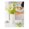 Kwiaty dekoracyjne 5pcs / 10pcs White Daisy Fake Flower Buquet sztuczny dla wazonów Walentynki