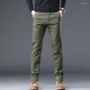 Men's Pants CUMUKKIYP Casual Autumn/Winter Fashionable Straight Stretch Business Trousers For Everyday Wear
