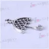 Charms Diy Retro Sierbronze Paraply Pendant Fit Armband eller Necklace Charms Alloy Jewelry 400pcslot 332855931586502790 Juvel Juvel Dhlqe