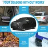 Car Covers Universal Waterproof Car Cover All Weather Rain Snowproof Protection Windproof Outdoor Full Car Cover For SUV Length Up to 200'' Q231012