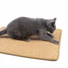 猫のベッド家具天然サイサル猫屋内猫用粉砕爪の爪爪爪のケアマット保護家具猫のカーペットをランダムに保護する231011