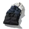 Mäns västar Stylish Winter Cotton Waistcoat Smooth Surface Men Zipper Plus Size Thermal