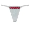 Damen-Tanga mit Schleife, Spitze, Spitze, Baumwolle, Damenhöschen, G-Strings