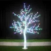 LED Crystal Choink Tree Light Light Light 110VAC/220VAC RainProof Outdoor Kolorowe synchroniczne światło drzewa luminescencyjne