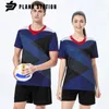 Outros artigos esportivos Uniforme de vôlei Terno para homens Mulheres Criança Badminton Tênis de mesa Ping Pong Manga curta Sports Ball Training Jersey Sets 231011