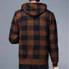 Мужские свитера, мужской кардиган с капюшоном, вязаный свитер, зимний флисовый утолщенный теплый молния, свободная шерстяная куртка, пальто, модная повседневная одежда 231011