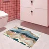 Carpet Marble oil painting Doormat Kitchen carpet Entrance door mat bathroom in the bedroom Lounge Rug Home Decor 231011