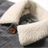 メンズジャケット高品質のジャケットメンズウィンタープラスベルベットジャケットコーデュロイツールカジュアルパーカー韓国ファッションソリッドカラーコットンジャケット231011
