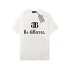 Mens Designer T-Shirt Luxury Brand Ba T Shirts Mens Womens Short Sleeve T shirts Summer Causal Tees Hip Hop Streetwear Tops Shorts Clothing Clothes Various Colors-15