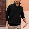 Polo da uomo Polo Primavera Autunno Strisce T-shirt a maniche lunghe Casual Business Button Top Tee Camicie moda Abbigliamento uomo