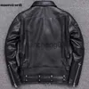 Cuir pour hommes Faux cuir Mauroicardi Printemps Noir Veste de moto en cuir PU pour hommes Style Poches à fermeture éclair à manches longues Vestes et manteaux en cuir pour hommes J231012