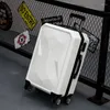 Suitcases Diamond Luggage Trip Female Universal Wheel Student Pull Rod Male Korean Leather Suitcase Black Walizki