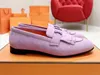 Realfine888 5A HM5652350 Royal Loafer Mocassini in pelle scamosciata Scarpe di design di lusso per donna Taglia 35-42