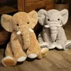 Fournitures de jouets de Noël 45 cm belle éléphant jouets en peluche dessin animé animal éléphant peluche poupée douce pour enfants cadeaux pour bébés R231012
