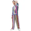 Cosplay Carnevale Uomo Retro S Hippie Cosplay Abbigliamento Completo Festival musicale Abiti Party Rock Disco Costumi cosplay