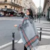 Shawls Autumn V Collar Female Striped Open Stitch Cloak Fashion Tassel Lady Shawl Warm Scarf Poncho Capes T196 231012