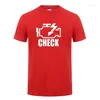 T-shirts pour hommes Mécanicien Auto Repair Check Engine Light T-shirt Cadeau d'anniversaire drôle pour hommes papa père mari chemise en coton à manches courtes