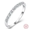 925 argent couleur blanc diamant bague pour femmes Anillos pierres précieuses Bizuteria bijoux femme anillos plata 925 para mujer bijoux Ring254A