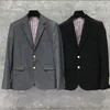 Męskie garnitury Man's Suite Blazer Men British Spring Autumn Single Bered Solid Płaszcz Formalny garnitur Slim Fit Jacket