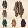 Scarves Imitation Cashmere Scarfs Soft Winter Warm Capes For Women Cold-proof Multiple Style Available Elegant Fashion Poncho 2023