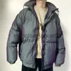 Hombres Down Parkas Reflectante Láser Esenciales Cremallera PUFFER JACK Parkas Hombres Mujeres Invierno Al Aire Libre Casual Sólido Mantener Caliente Chaqueta Abrigos J231012