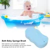 Brosses de bain éponges épurateurs bain bébé éponge brosse écailles motif dureté douche éponge texture convexe pour salle de spa pour bébé 231012