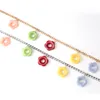 Pendentif Colliers Femmes Fleur En Forme De Collier Bijoux Cadeau Mode Couleur Bonbon