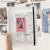 Альбомы Книги A5 Kpop Binder Держатель для фотокарт Ins Альбом Книга 3-дюймовый альбом Сердце Фотоальбом для карточек Студенческий школьный канцелярский товар Подарки на день рожденияL231012