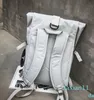 Moda brilhante oxford pano impermeável mochila feminina hip hop grande capacidade zíper mochila masculina