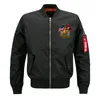 Chaqueta de vuelo hombre Bomber forro lana estampado Bultaco Cemoto Pursang España Moto velocidad de transporte más rápida T200117230S