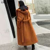 Women's Fur Faux Fur Plush Faux Fur Teddy Coat Women Parka Winter Wool Jacket Casual Large Size Long Teddy Jacket Female Thick Warm Hooded Outwear 231011