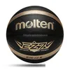 Bollar Balls Molten Basketball Official Size 765 PU Material Kvinnor utomhus inomhusmatchträning med nettsäcken Sport utomhus på DHTP1