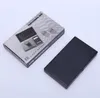 Black 200g x 0.01g 정사각형 디지털 스케일 전자 정밀 보석 규모 높은 정밀 주방 무게 스케일 선물 패키지