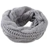 Autumn Winter Artificial Wool Knit Korean Solid Color Män Kvinnor Elasticitet Falsk krage Skydda Cervical Spine Warm Scarf