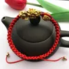 Bracelet Feng Shui Pi Xiu de Style chinois, à la mode, porte-bonheur, corde rouge, tissage, charme, apporter de la richesse, bijoux de santé