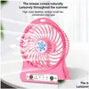 Autre maison jardin portable mini ventilateur de poche rechargeable USB bureau poche refroidisseur d'air bureau extérieur livraison directe Dhs9C