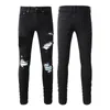 Jeans män kvinnor mode toppdesigner jeans casual streetwear jean 2023 lyx varumärke byxor hål byxor hip hopp nödställd blixtbyxor storlek 28-40 9 stilar