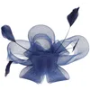 Bandanas Tea Party Hat Fascinator Hair Clip Chapéus Femininos Fascinators Floral Headband