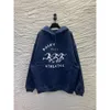 الصوفية العائلة رجال مصمم أزياء جديد Balenciga Athletic Version Hoodie Mens Hoodies Marathon Printed زوجين Z3Gr