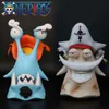 Disfraces de mascotas Anime Figura de una pieza Jinbe Den Den Mushi Figura de acción Piratas de Barbablanca Edward Newgate Modelo Juguetes Regalo de cumpleaños para niños