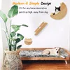 Cat Furniture Scratchers 1pc Wall Mounted Cat Shelves Wood Pet Furniture Cat Wall Hammock Climbing Shelves Stairs Indoor Cat Tree Pet Wall Mount Climber 231011