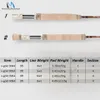 Boot Hengels Maximumcatch VGold 9FT 4568WT Fly Rod 4 Stuks Snelle Actie Pacbay Gidsen met een Driehoek Cordura Buis 231012