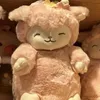 Fournitures de jouets de Noël Doux mouton blanc tenir tulipe douce peluche câlin poupée en peluche jouet enfant fille anniversaire cadeau de Noël jouets R231012