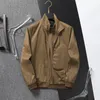 Herrenjacke, Kapuzenmantel, winddicht, Windjacke, Pilotenjacke, klassischer Baseball-Buchstabendruck, schlanker Herrenmantel, Sweatshirt, Reißverschluss, Kapuzen-Designerjacke