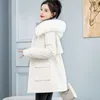 Women's Trench Coats 2023 Winter Fashion Warm Cotton-padded Clothes Zipper Thick Design Loose Sports Jacket T172